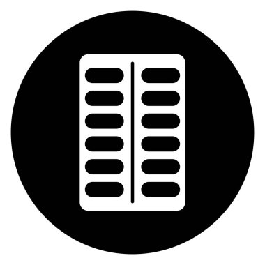 tıp simgesi vektör şablonu illüstrasyon logo tasarımı