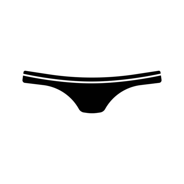 Unterwäsche Symbol Vektor Vorlage Illustration Logo Design — Stockvektor