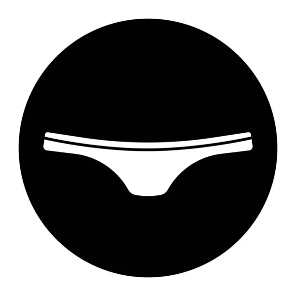 Unterwäsche Symbol Vektor Vorlage Illustration Logo Design — Stockvektor