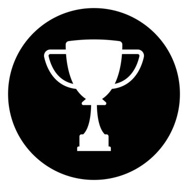 kupa simgesi, ödül vektör şablonu çizim logosu tasarımı