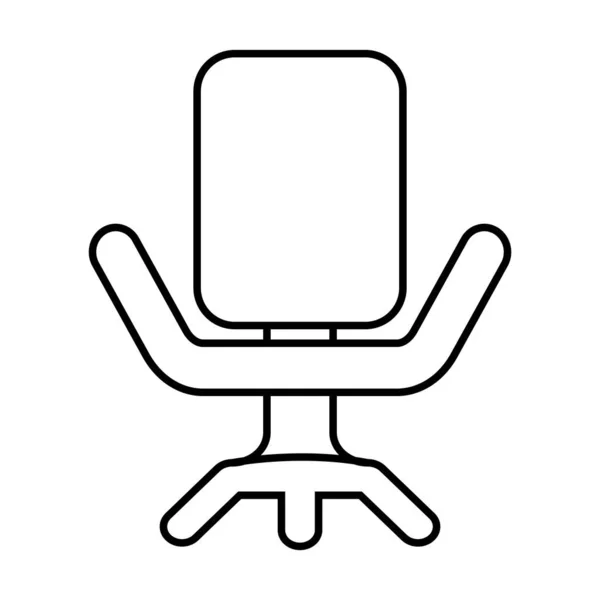 Stuhl Symbol Vektor Vorlage Illustration Logo Design — Stockvektor
