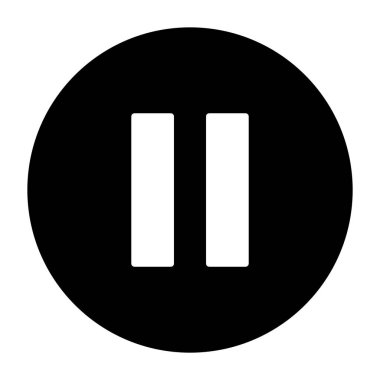 simgeler çalar, duraklat, dur, sonraki vektör şablon çizim logo tasarımı