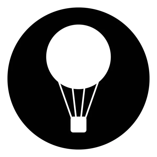 Balão Quente Ícone Vetor Modelo Ilustração Logotipo Design — Vetor de Stock