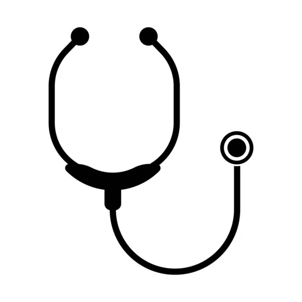 Stethoscope Icon Vector Template Illustration Logo Design — Stock Vector