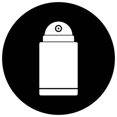 Sprey simgesi, parfüm vektör şablonu logo tasarımı