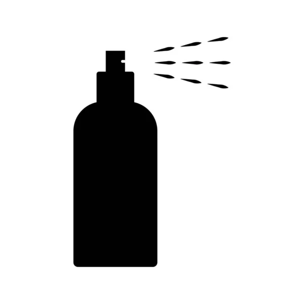 Ikona Spray Wektor Perfum Wzór Ilustracji Projekt Logo — Wektor stockowy