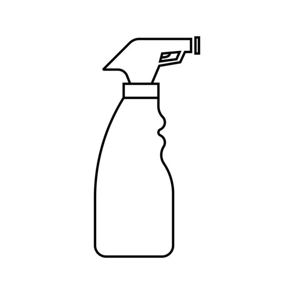 Spray Ikon Parfüm Vektor Sablon Illusztráció Logó Tervezés — Stock Vector