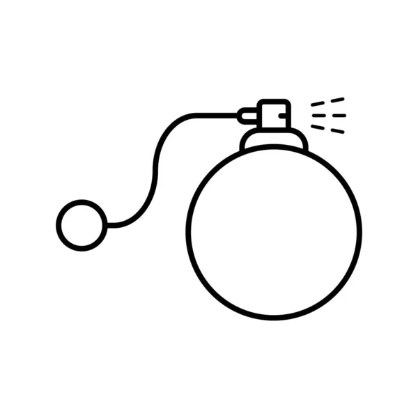 Icono Spray Perfume Vector Plantilla Ilustración Logo Diseño — Vector de stock