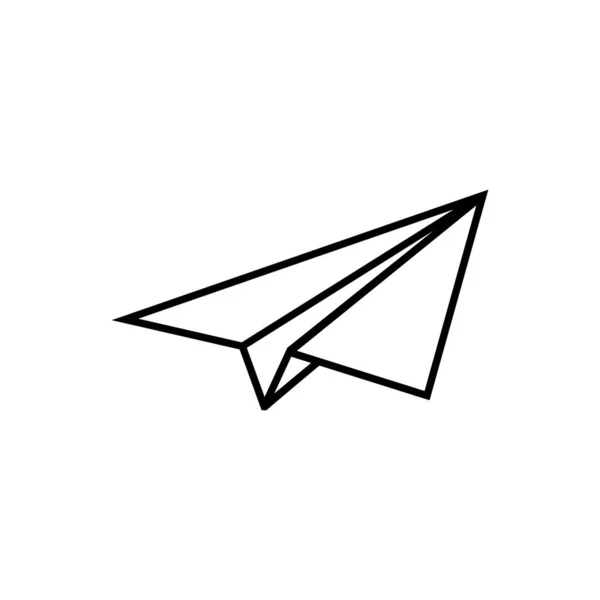 Дизайн Логотипа Векторного Шаблона Иконки Самолета — стоковый вектор