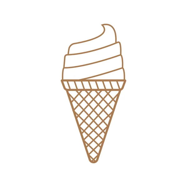 冰淇淋图标矢量模板图标图标设计 — 图库矢量图片