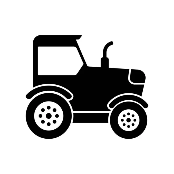 Tractor Icon Vector Template Illustration Logo Design — Stock Vector