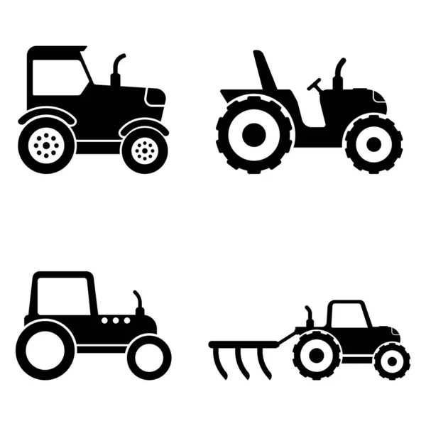 Návrh Loga Vektorové Šablony Ikon Traktoru — Stockový vektor