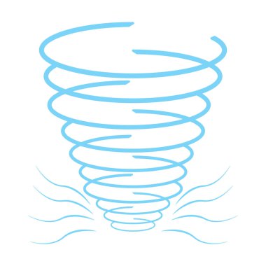 Rüzgar simgesi vektör şablonu çizim logosu tasarımı