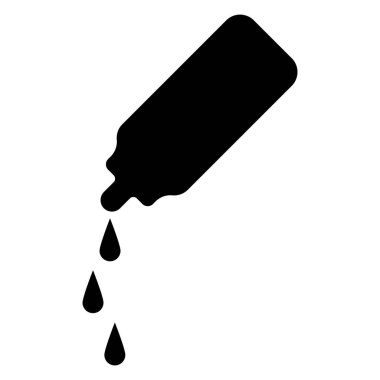 sıvı ikon vektör şablonu çizim logosu tasarımı