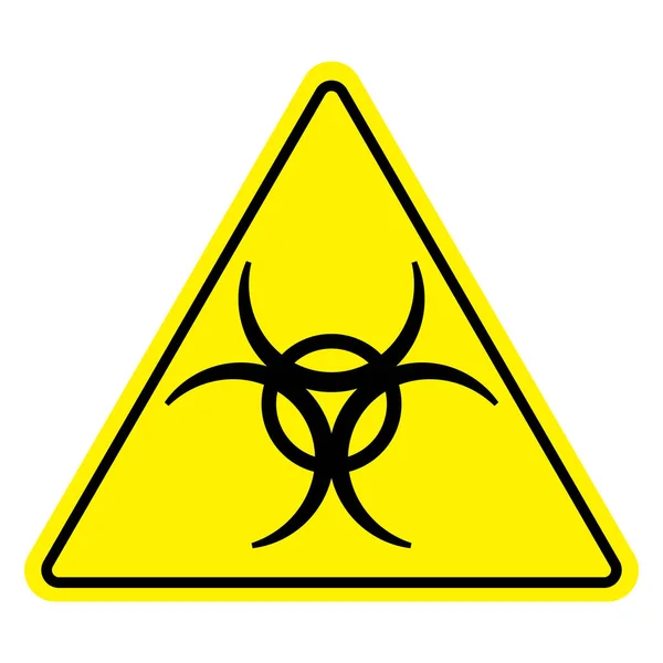 Pericolo Icona Vettoriale Modello Illustrazione Logo Design — Vettoriale Stock