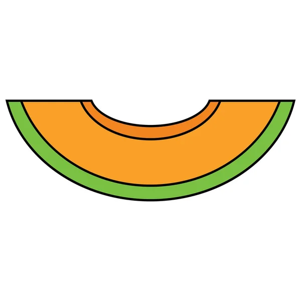 Melone Symbol Vektor Vorlage Illustration Logo Design — Stockvektor