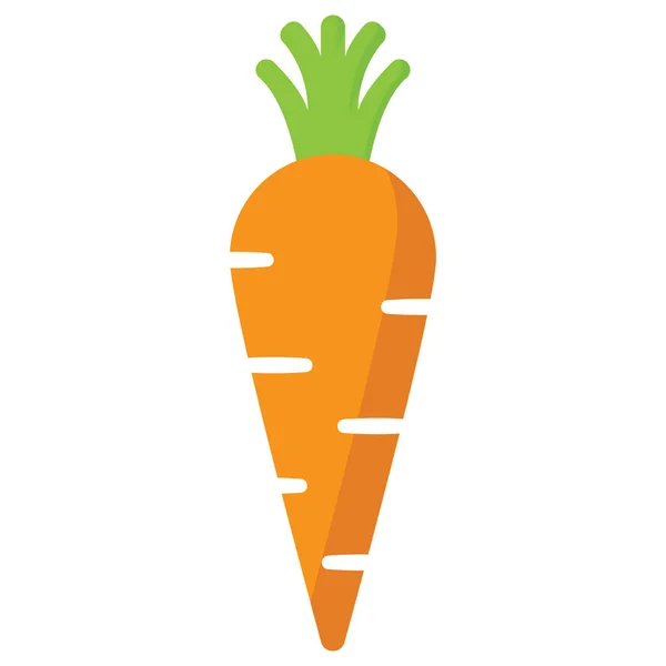 胡萝卜图标矢量模板图解标识设计 — 图库矢量图片
