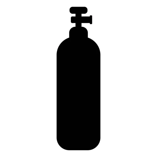 Εικονογράφηση Λογότυπου Εικονογράφησης Διανυσματικού Προτύπου Κυλίνδρου Αερίου — Διανυσματικό Αρχείο