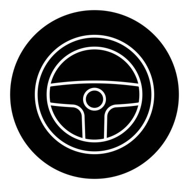 Direksiyon simgesi vektör şablonu logo tasarımı