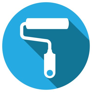 Roller simgesi vektör şablonu çizim logosu tasarımı