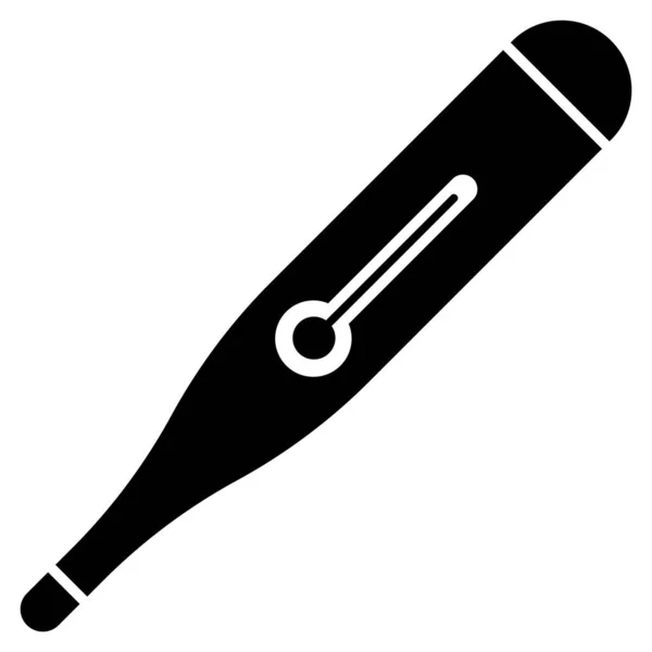 Thermomètre Icône Vecteur Modèle Illustration Logo Conception — Image vectorielle