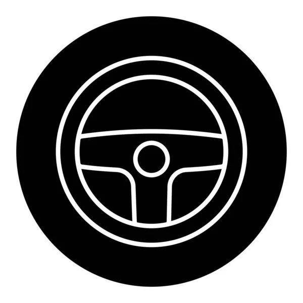 Σχεδίαση Λογότυπου Εικονογράφησης Διανύσματος Εικονιδίου Τιμονιού — Διανυσματικό Αρχείο