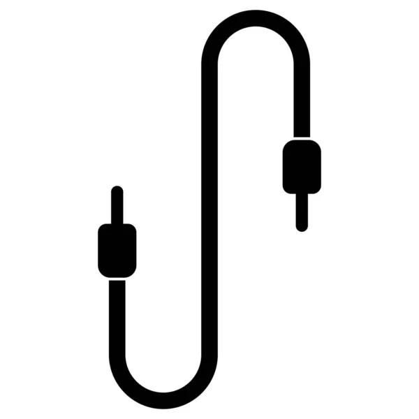 Kabel Symbol Vektor Vorlage Illustration Logo Design — Stockvektor
