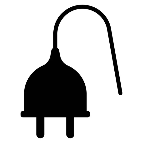 Дизайн Логотипа Вектора Иконки Кабеля — стоковый вектор
