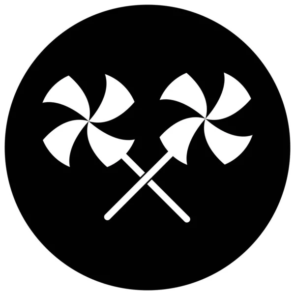 Icono Caramelo Vector Plantilla Ilustración Logo Diseño — Vector de stock