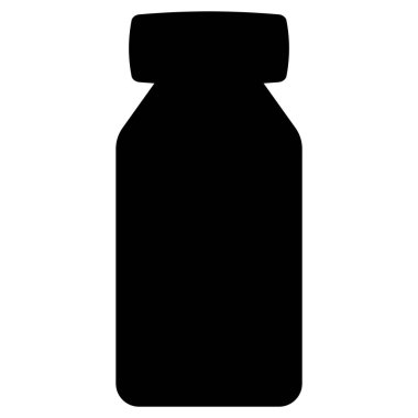 milk bottle icon vector template illustration logo design