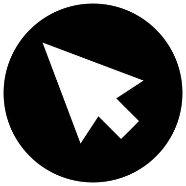 Fare simgesi vektör şablonu illüstrasyon logo tasarımı