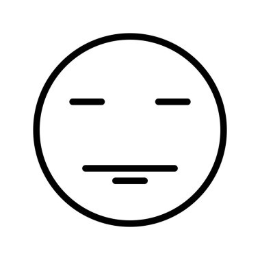 emoticon simgesi vektör şablon logo tasarımı