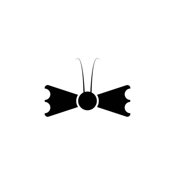 Іконка Краватки Векторний Шаблон Ілюстрація Логотип Дизайн — стоковий вектор