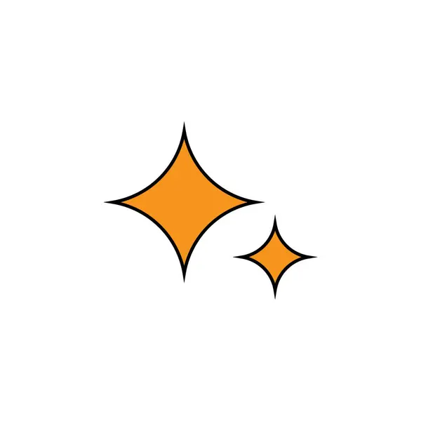 Icône Brillante Vecteur Modèle Illustration Logo Design — Image vectorielle