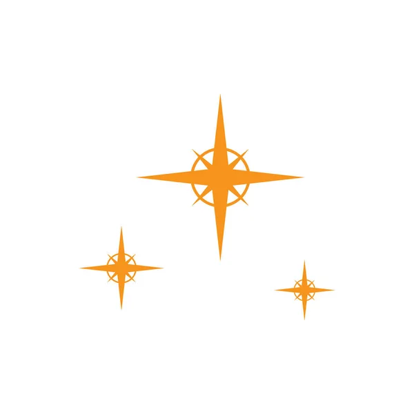 Блестящий Дизайн Логотипа Векторного Шаблона Иконки — стоковый вектор