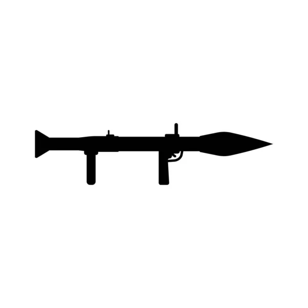 Іконка Ракетної Пускової Установки Векторний Шаблон Ілюстрація Логотипу — стоковий вектор