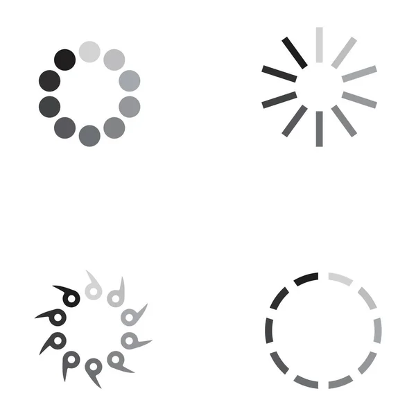 Tampon Icône Vectoriel Modèle Illustration Logo Conception — Image vectorielle