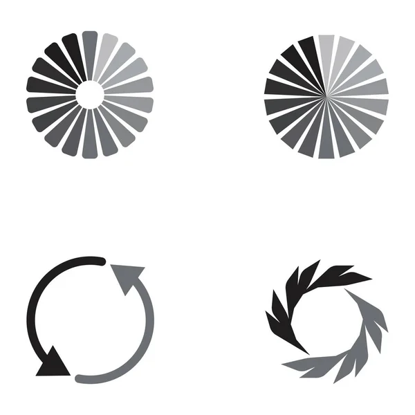 Tampon Icône Vectoriel Modèle Illustration Logo Conception — Image vectorielle