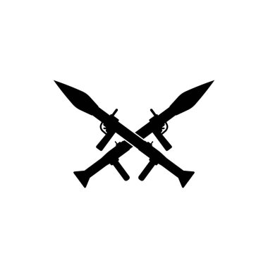 roket fırlatma simgesi vektör örnekleme logo tasarımı