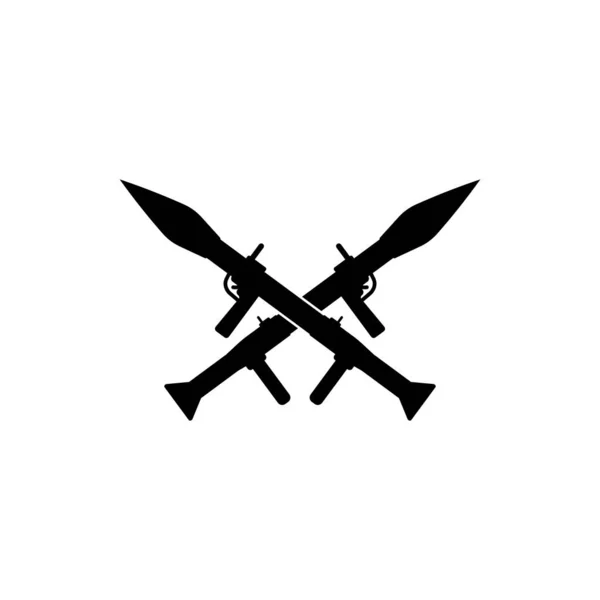 Raketenträger Symbol Vektor Vorlage Illustration Logo Design — Stockvektor