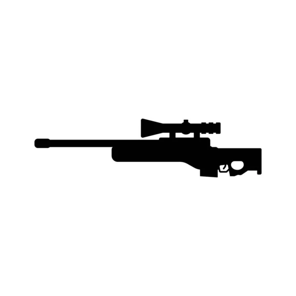Scharfschützen Symbol Vektor Vorlage Illustration Logo Design — Stockvektor