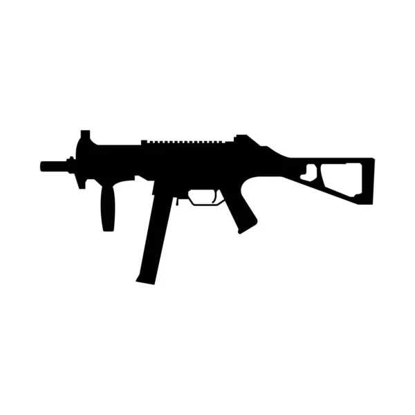 Vuurwapens Pictogram Vector Template Illustratie Logo Ontwerp — Stockvector