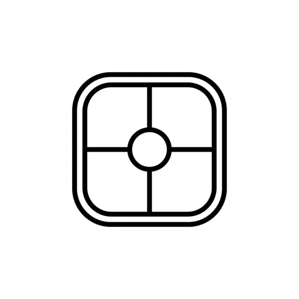 Дизайн Логотипа Векторного Шаблона Окна — стоковый вектор