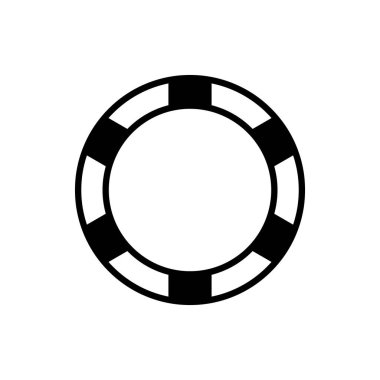 şamandıra ikonu vektör şablonu çizim logosu tasarımı