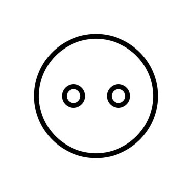 soket simgesi vektör şablonu çizim logosu tasarımı