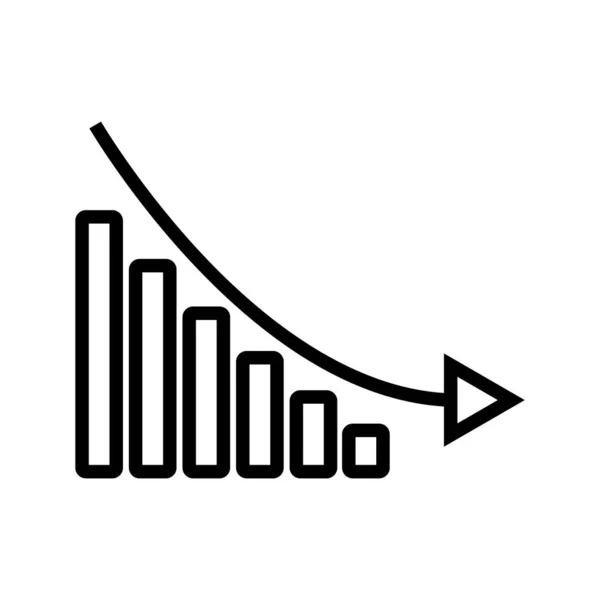 Дизайн Логотипа Векторного Шаблона Статистики — стоковый вектор
