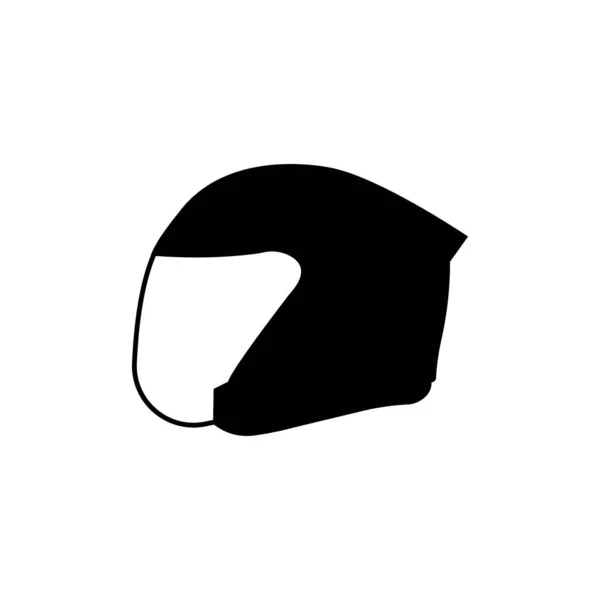 Casco Icona Vettoriale Modello Illustrazione Logo Design — Vettoriale Stock