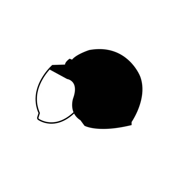 Κράνος Εικονίδιο Διάνυσμα Πρότυπο Εικονογράφηση Λογότυπο Σχεδιασμό — Διανυσματικό Αρχείο