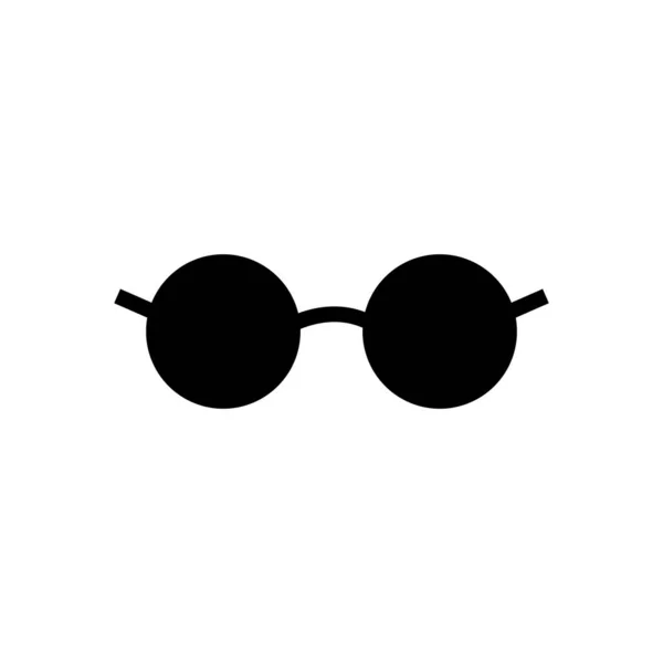 Glasögon Ikon Vektor Mall Illustration Logotyp Design — Stock vektor