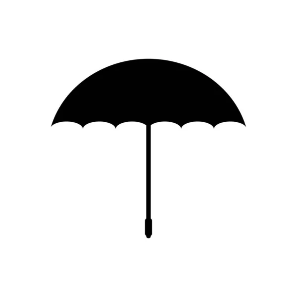 Regenschirm Symbol Vektor Vorlage Illustration Logo Design — Stockvektor